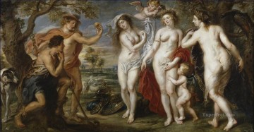 パリスの審判 1639年 バロック ピーター・パウル・ルーベンス Oil Paintings